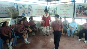 Children of Mentaid practicing for the Fashion Show segment of YHDMJ with Rajesh and Bhavna2